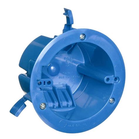 round electrical box home depot|shallow outdoor round electrical box.